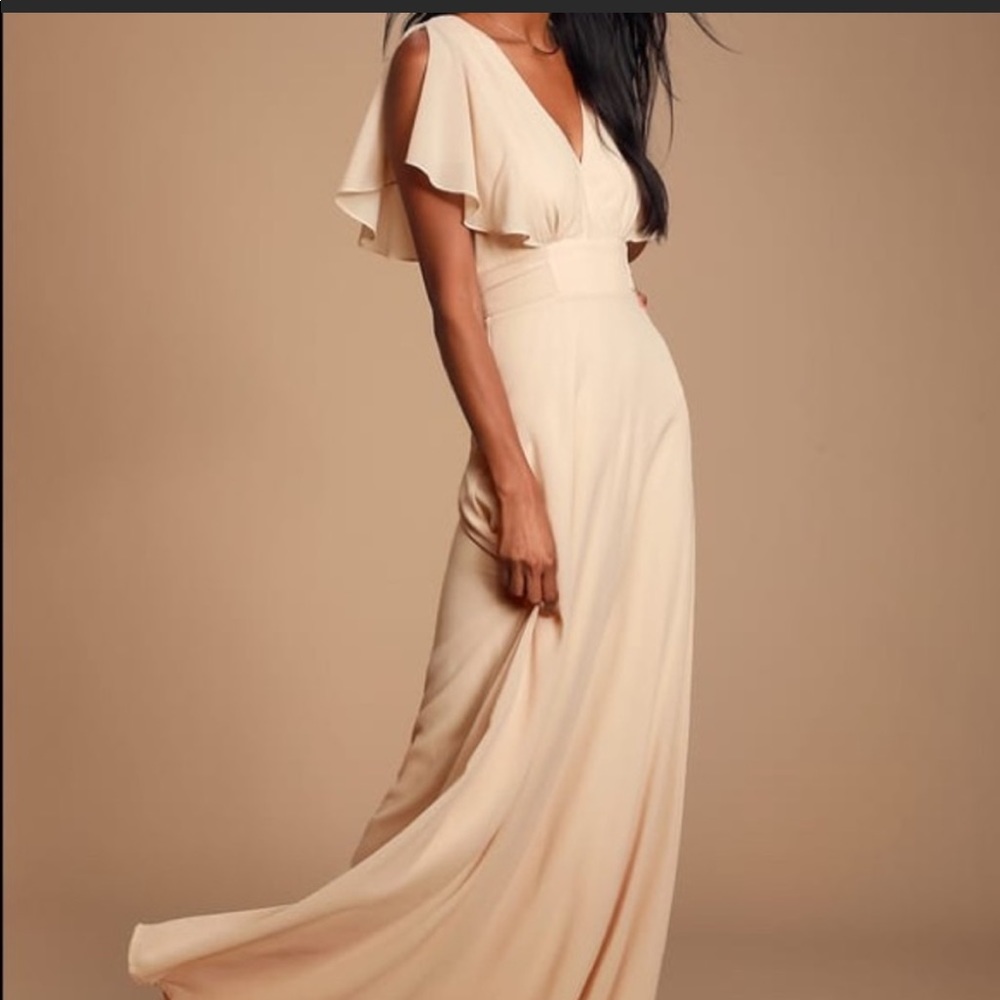 Lulus maxi dress